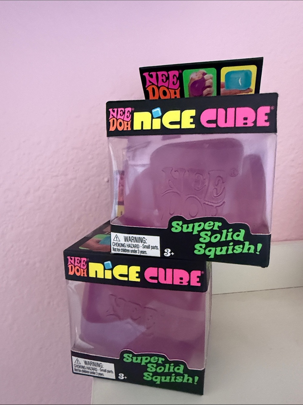 Nice Cube Purple Super Solid Squish